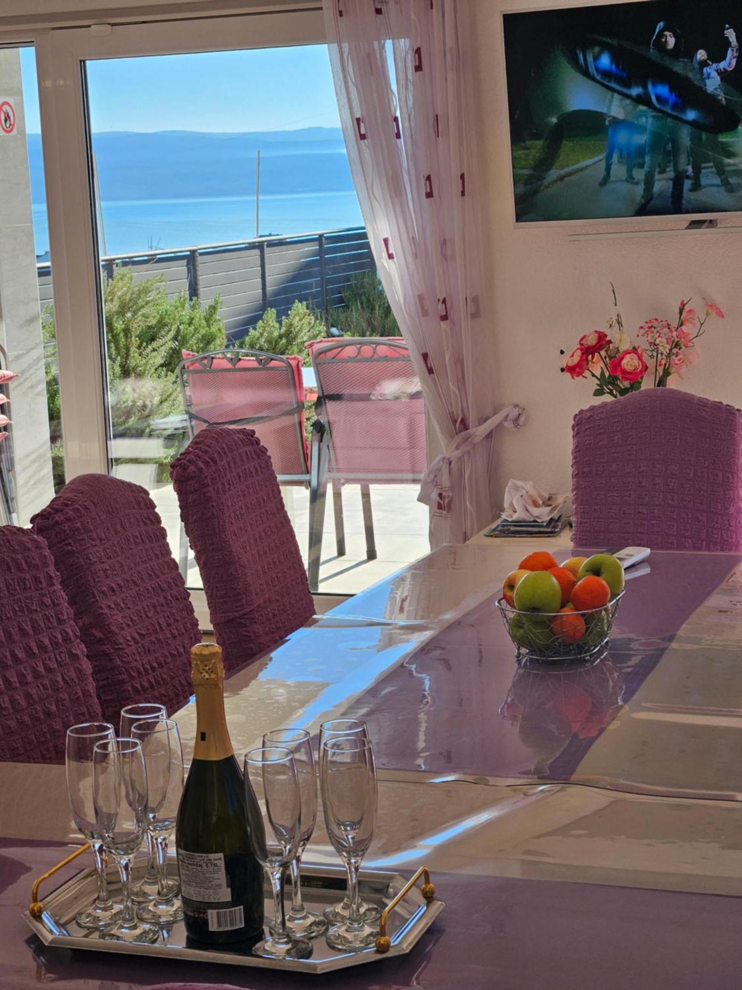 Modern Villa With Jacuzzi, Beautiful Sea View, Near Split! Villa 36A Podstrana Kültér fotó