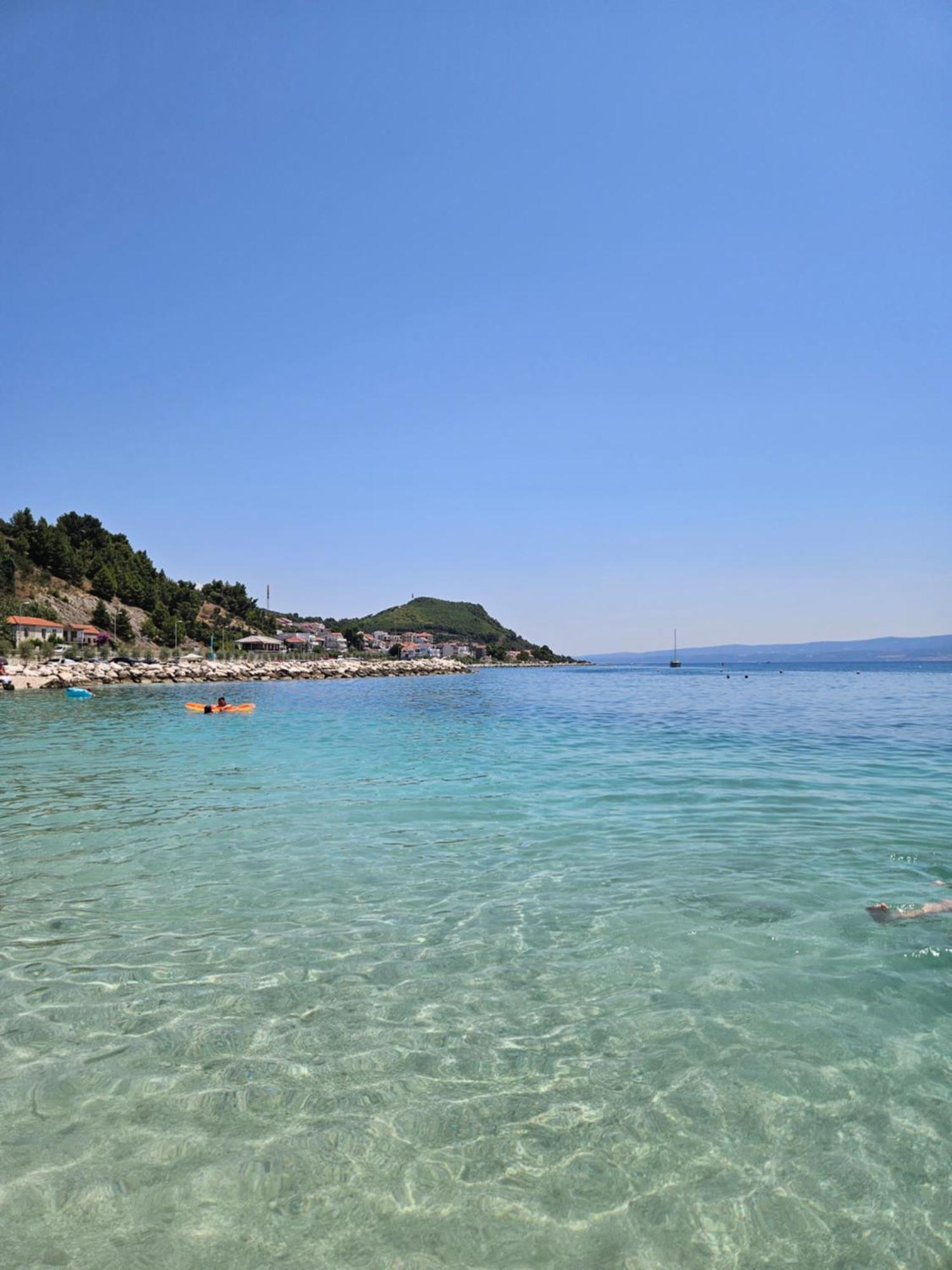 Modern Villa With Jacuzzi, Beautiful Sea View, Near Split! Villa 36A Podstrana Kültér fotó